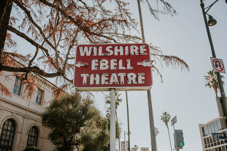wilshire ebell theater sign